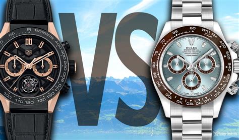 TAG Heuer VS Rolex 